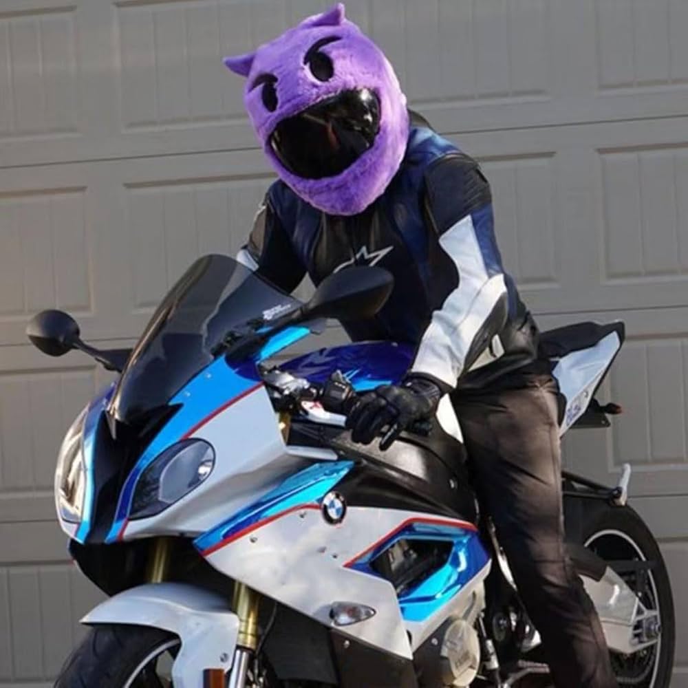 Unique and Fun Motorcycle Helmet Covers for Every Rider