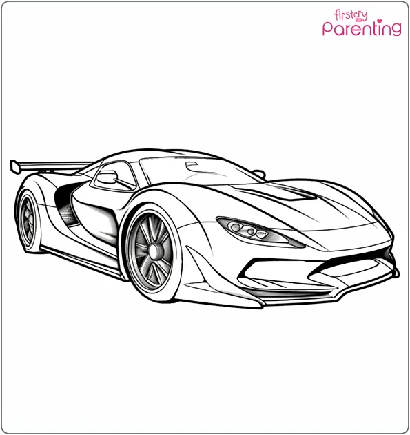 Free Printable Sports Car Coloring Sheets – Fuel Your Imagination