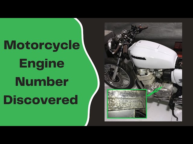Is the VIN Number the Same as the Engine Number on Motorcycles?
