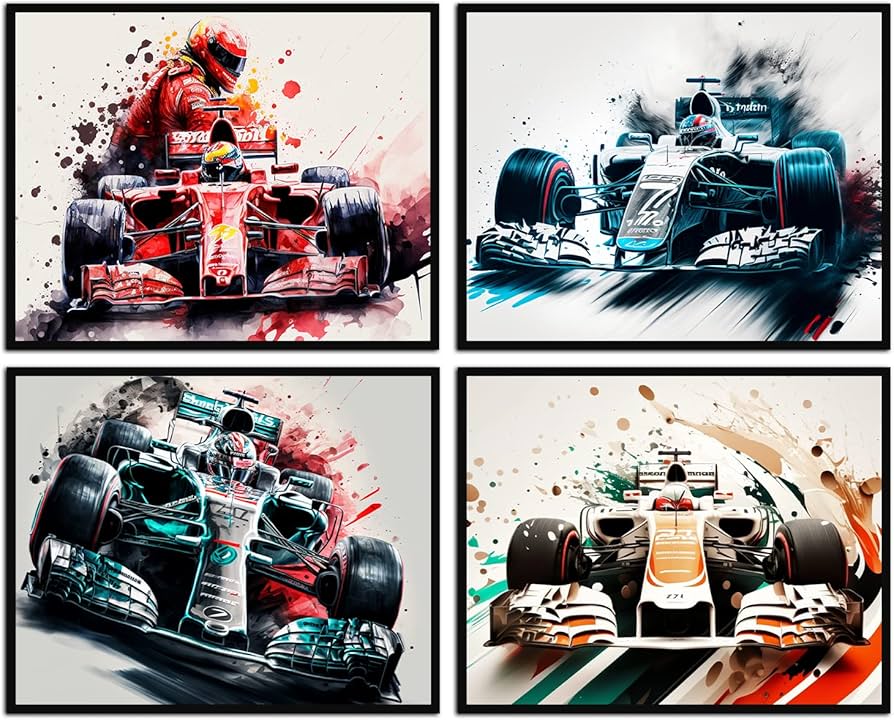 Exclusive Sports Car Racing Posters: Unique Wall Art for Motorsport Fans