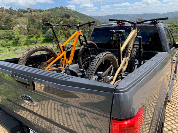 bike rack for bed of pickup truck