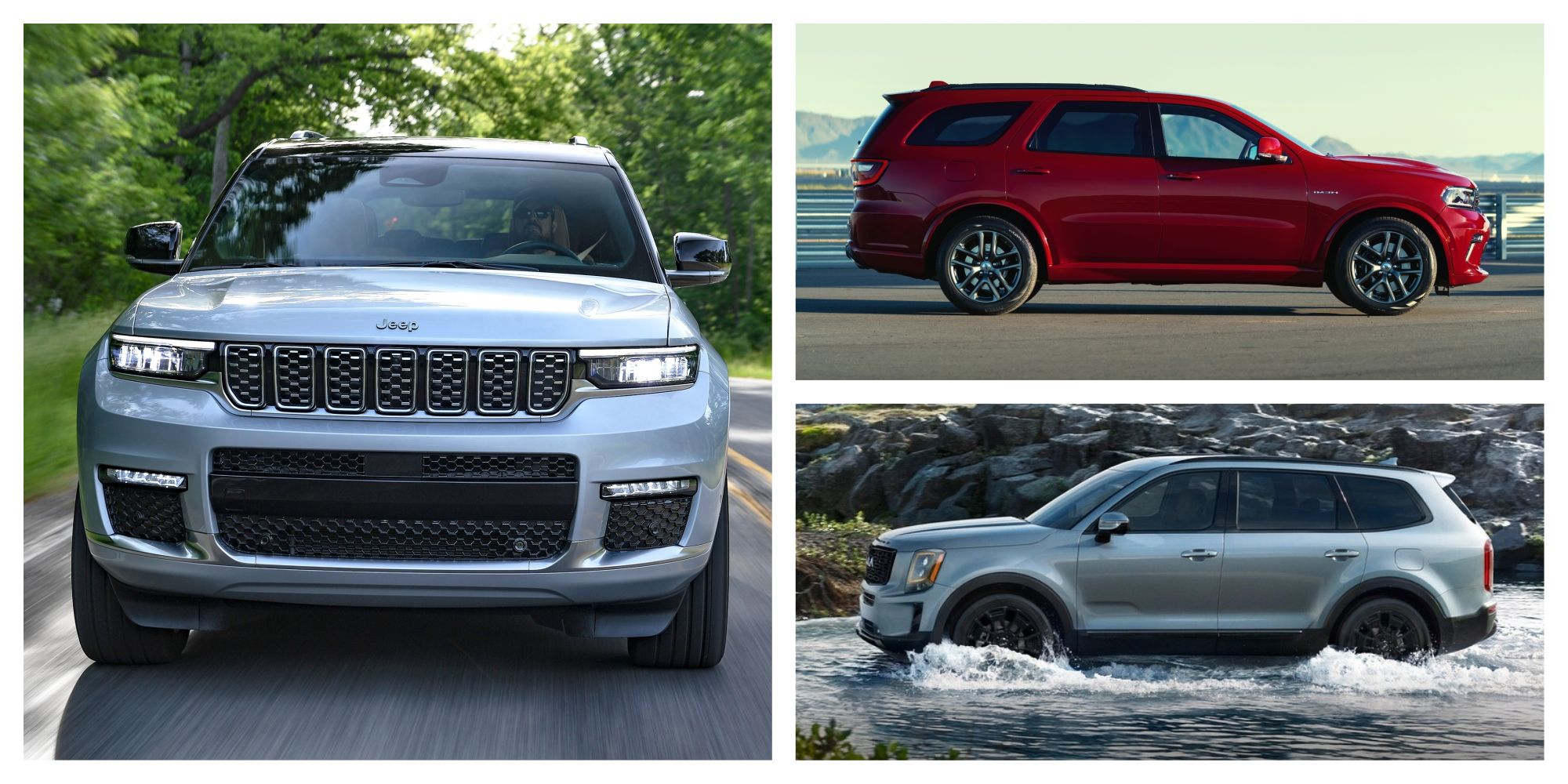 best three row suvs