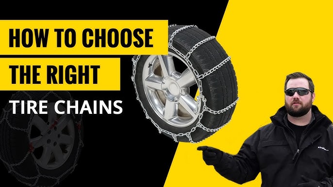 Essential Guide to SUV Tire Chains: How to Choose the Right Set