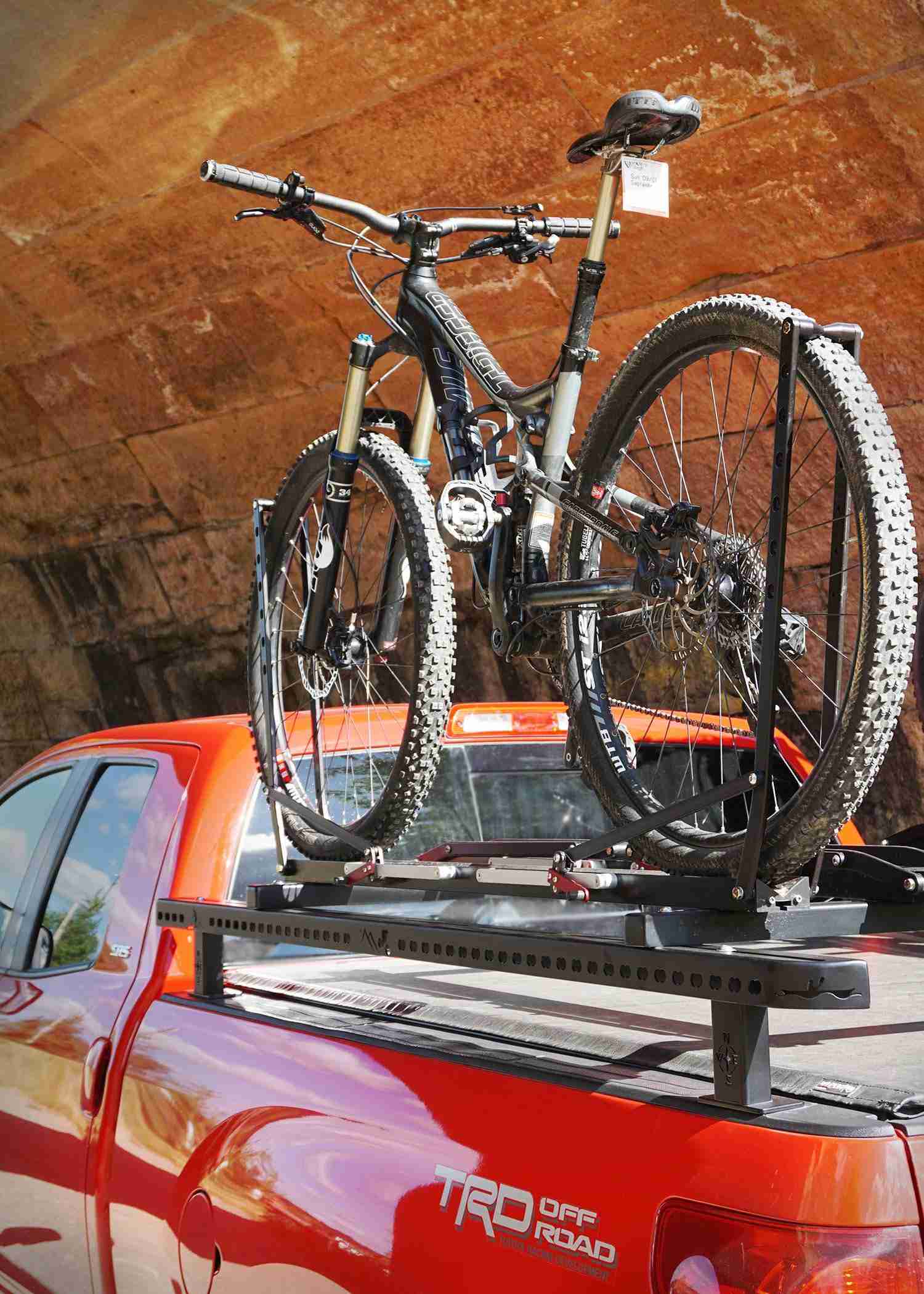 bike rack for bed of pickup truck