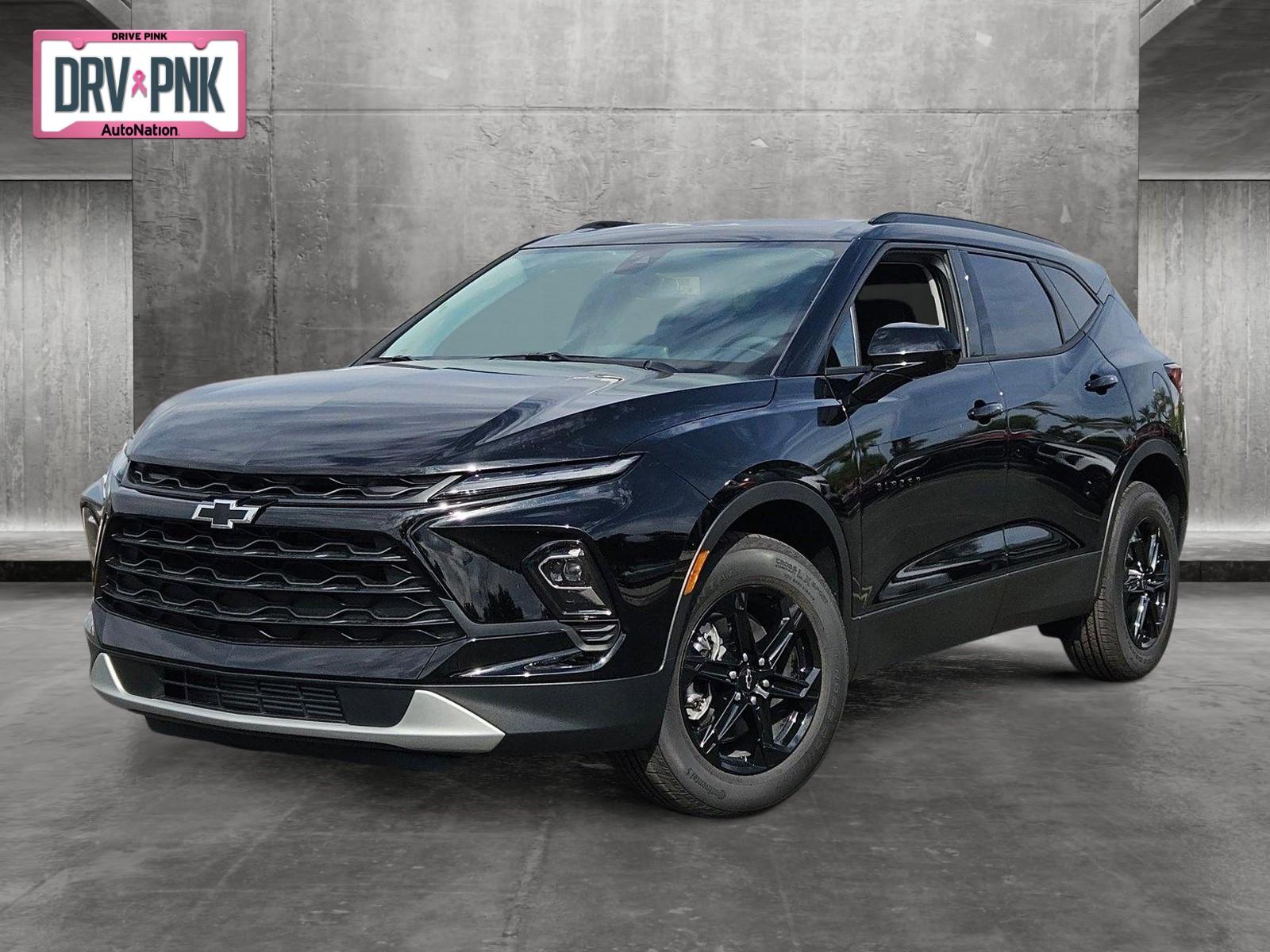 Explore the 2023 Black Chevy SUV with 4-Cylinder Power & Style
