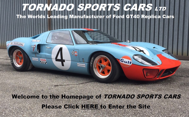 Discover Tornado Sports Cars: World-Class Ford GT40 Replicas and Kits