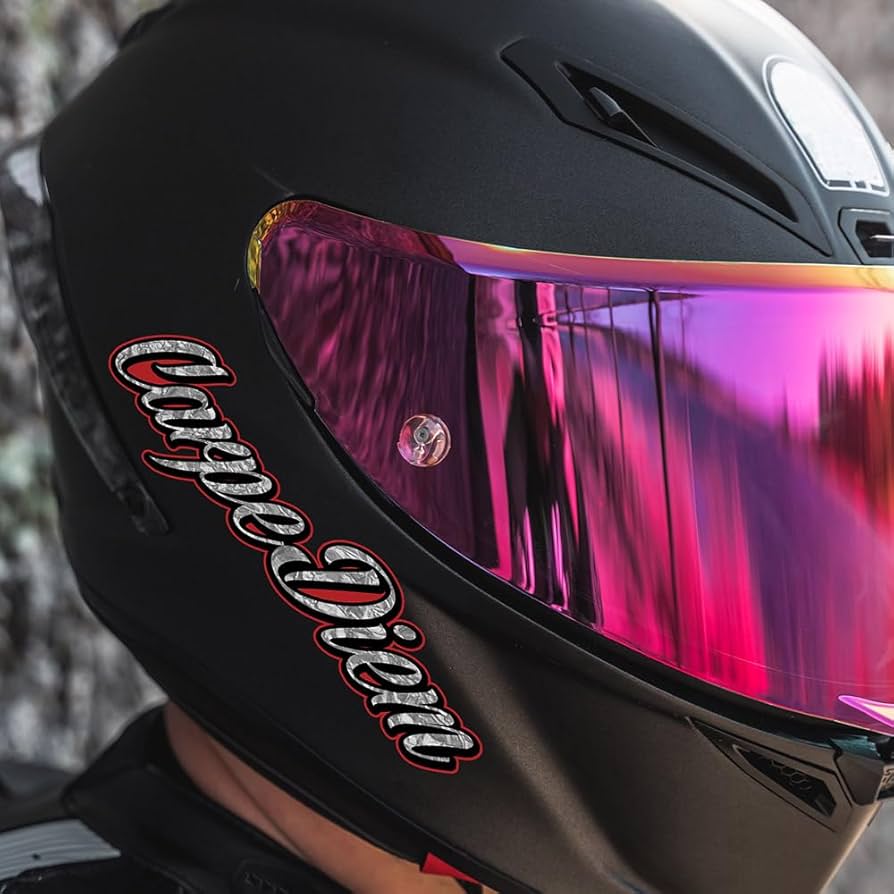 Unique Motorcycle Helmet Stickers - Customize Your Ride with Style!