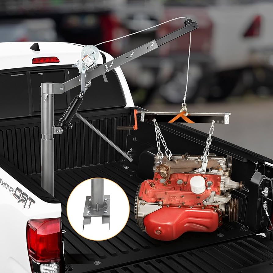 Best Crane for Pickup Truck Bed: Top Models for Efficient Lifting