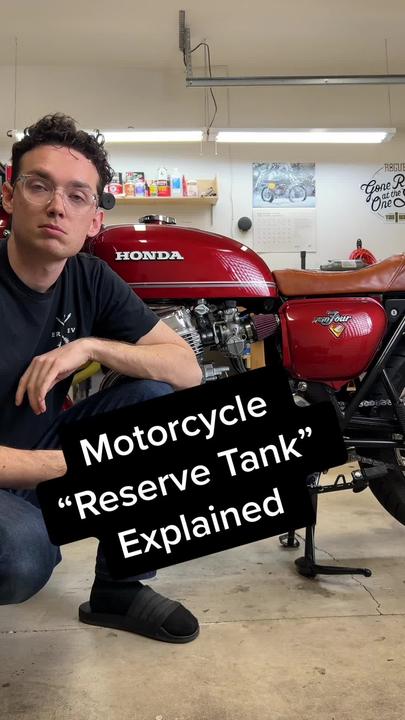 honda motorcycle should reserve be open or closed when filling