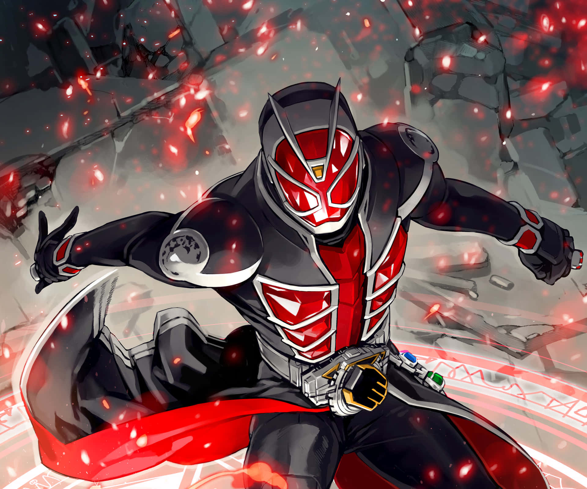 Ultimate Masked Rider Motorcycle Wallpaper Gallery for Fans
