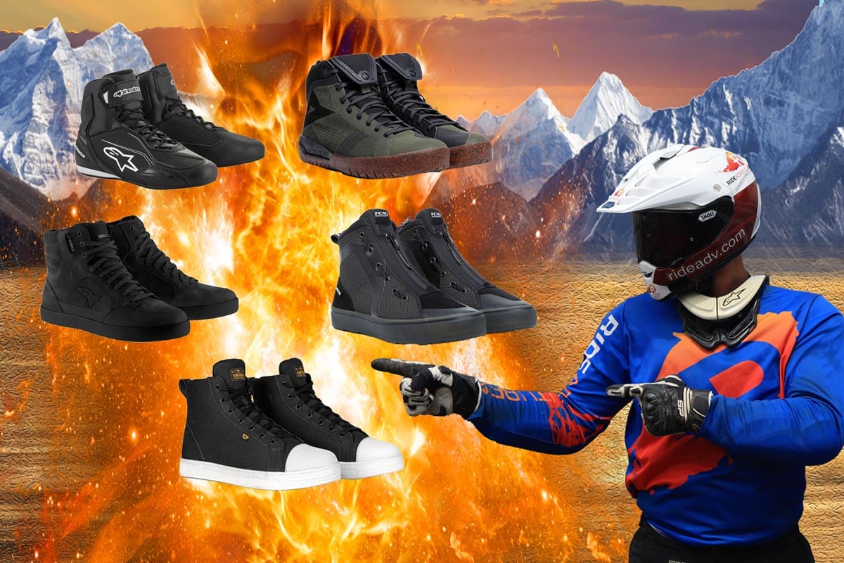 Best Motorcycle Riding Sneakers for Comfort and Safety
