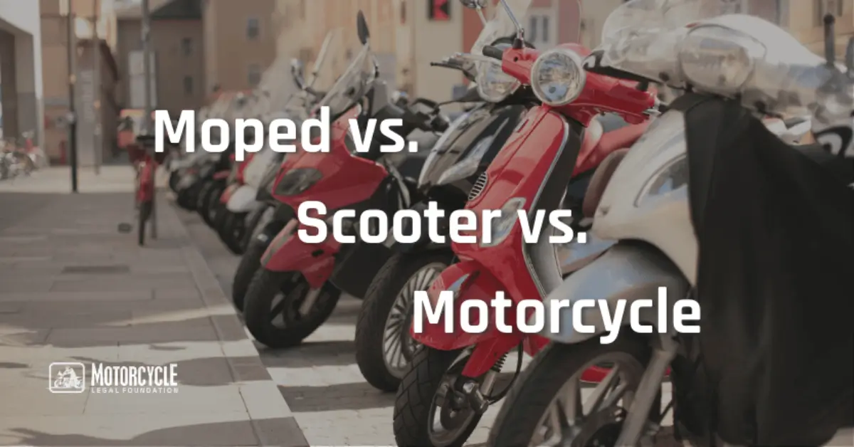 Moped vs Motorcycle: License Requirements You Should Know