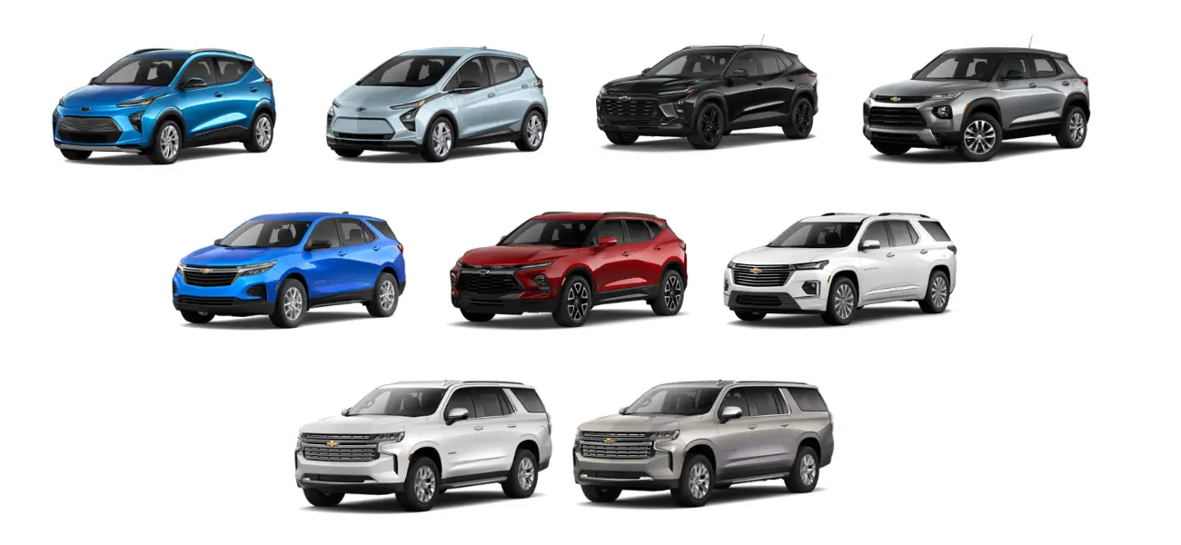 Chevrolet SUV Sizes 2024: Dimensions and Cargo Space Explored