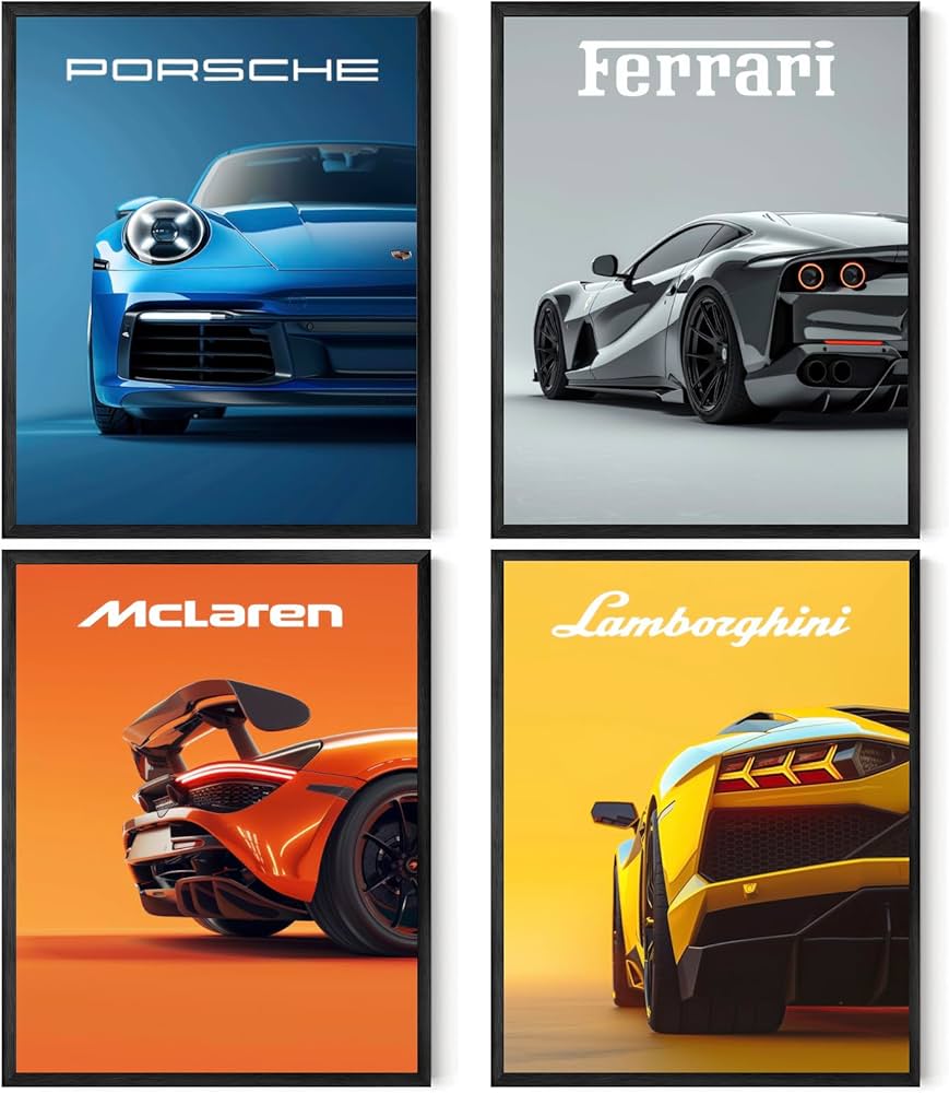 Where to Find the Best Sports Car Posters Online