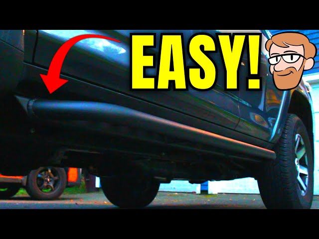 Easy Guide to Install SUV Running Boards by Yourself