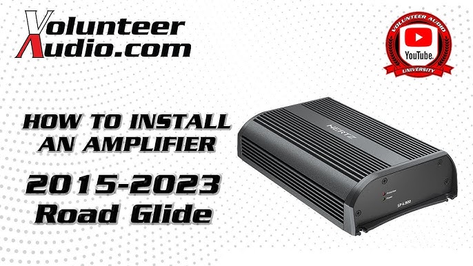 Motorcycle Amplifier Installation Guide (Step-by-Step Instructions to Upgrade Your Audio)