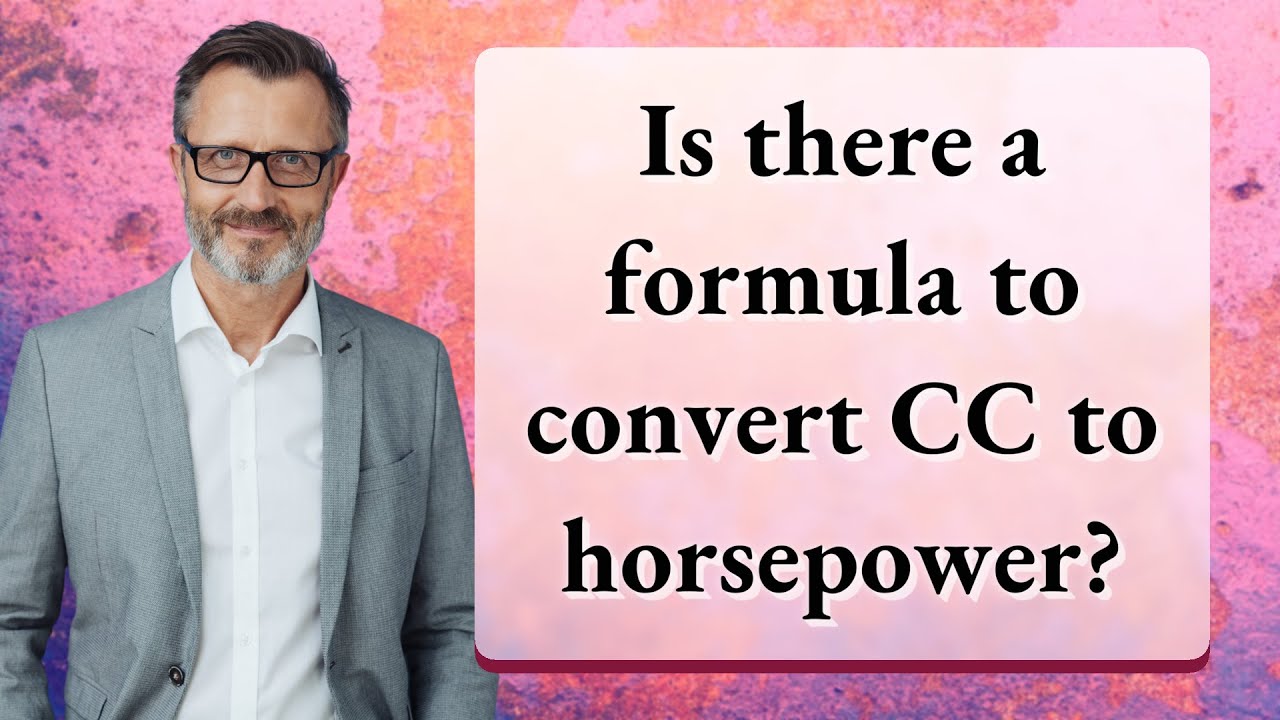 CC to Horsepower Motorcycle Conversion: Easy Calculation Tips