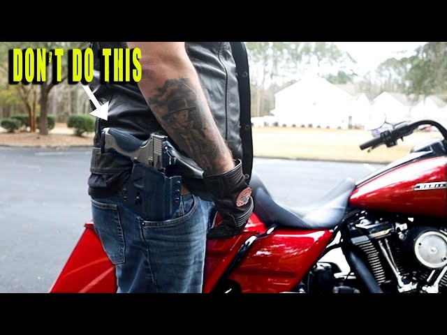 How to Choose a Motorcycle Gun Holster? Keep These Key Factors in Mind