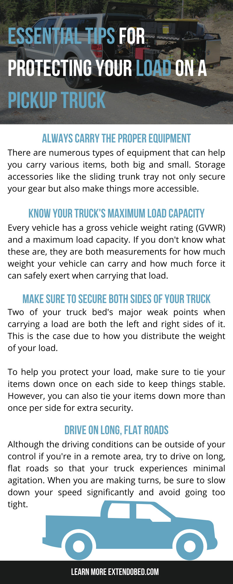 How to stay safe when riding in the back of a pickup truck. (Tips for a secure ride)