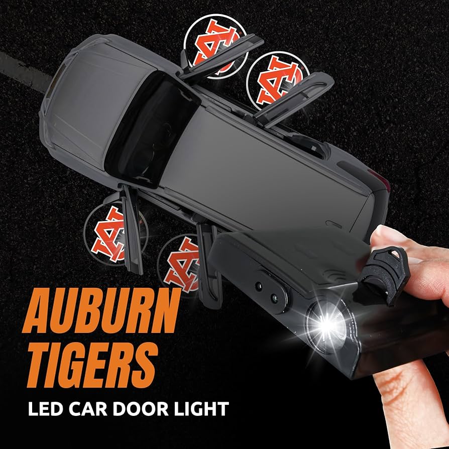 Light Up Your Ride with Sports Team Car Door Lights