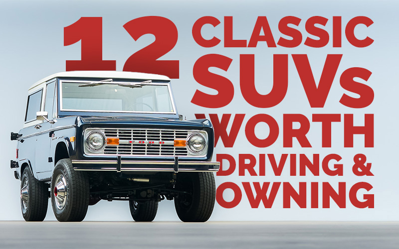 Classic SUVs: Which Old-School Rides Are Worth Buying Today?