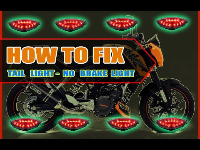 Flashers Work, Brake Light Doesnt on My Bike (LED Problems)