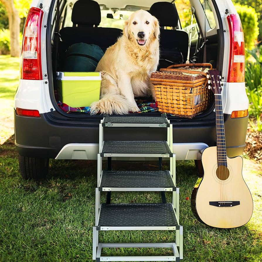 Easy dog stairs for SUV: How to choose the best ones for your furry friend!