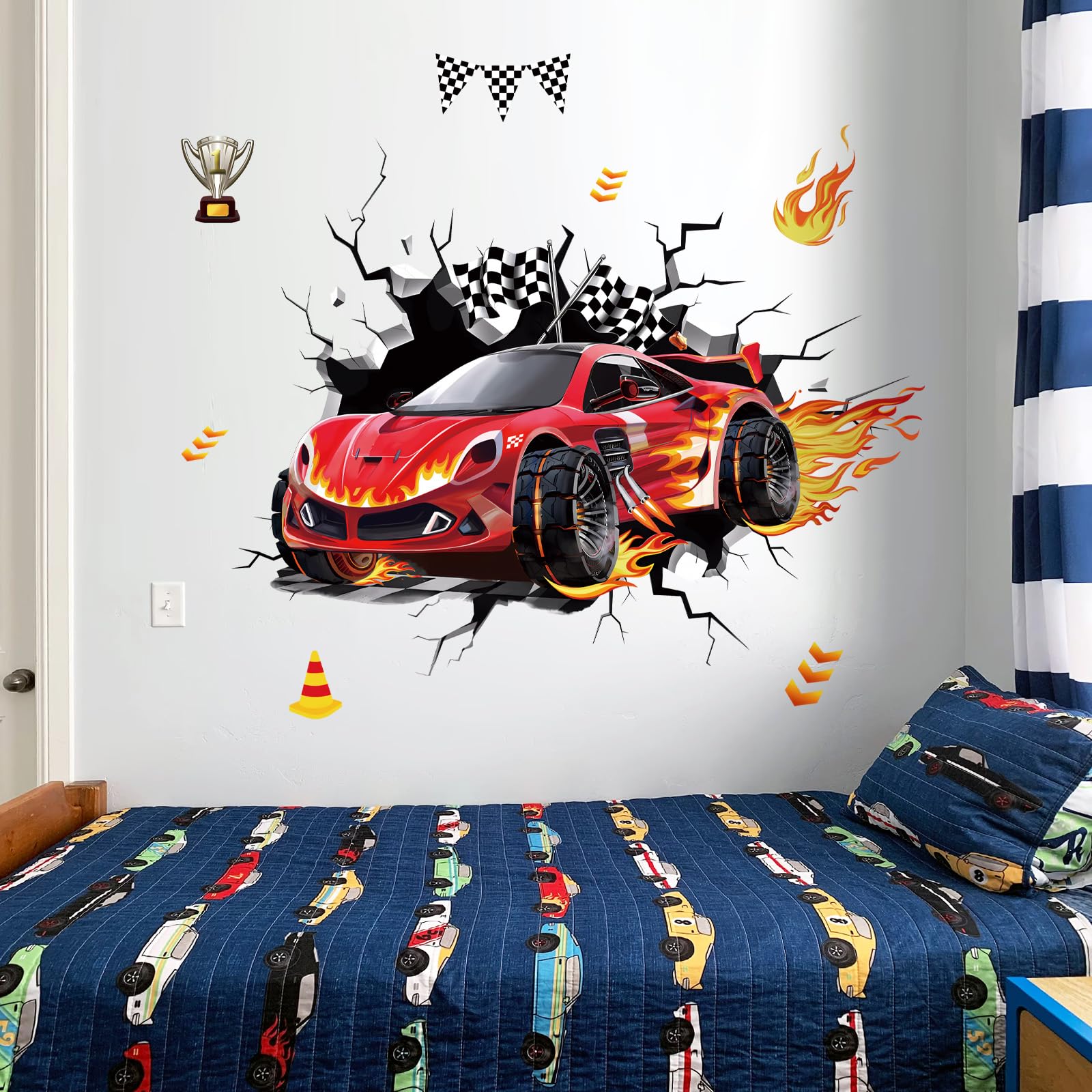 Cool Sports Car Wall Stickers That Transform Your Room Instantly