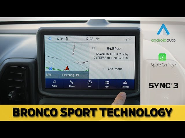 Wondering Does Bronco Sport Have Apple CarPlay? The Answer is Yes! Learn All About It