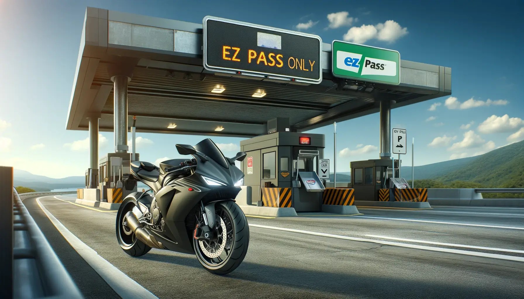 Using EZ Pass on a motorcycle: How to go through tolls (Simple Steps)