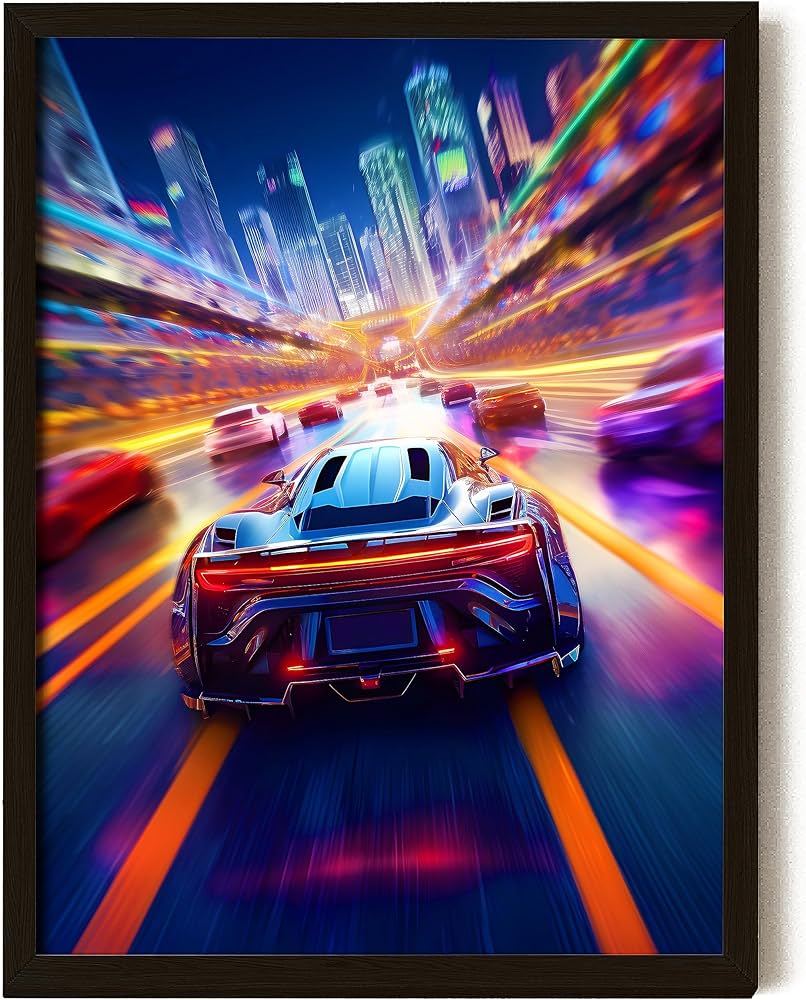 Cool Sports Car Wall Art Prints You Need in Your Space Right Now