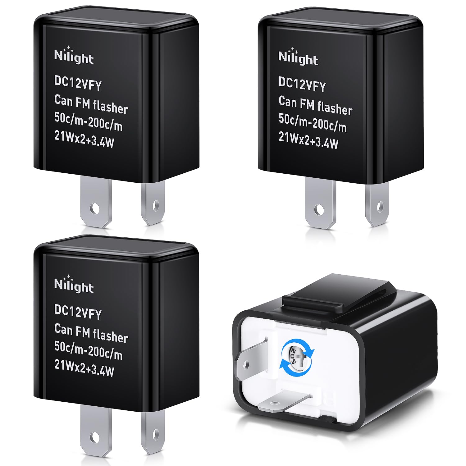 Need a Motorcycle Flasher Relay for LED Lights 12V .5A-10A? Check This