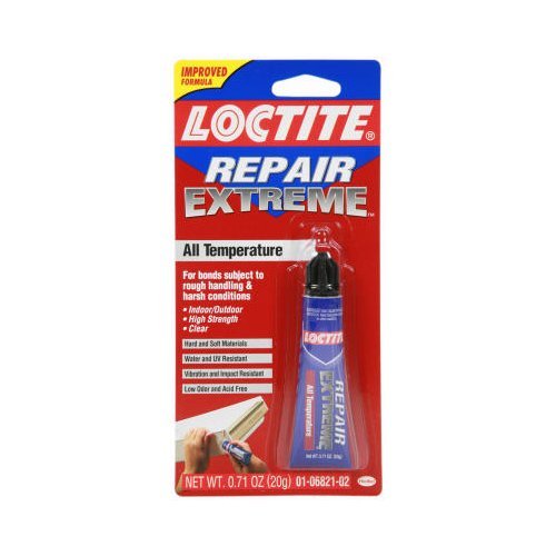Which is the best glue for motorcycle helmet visor repair?