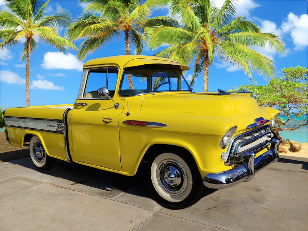 Top Sources for 1957 Chevy Pickup Truck Parts Online.