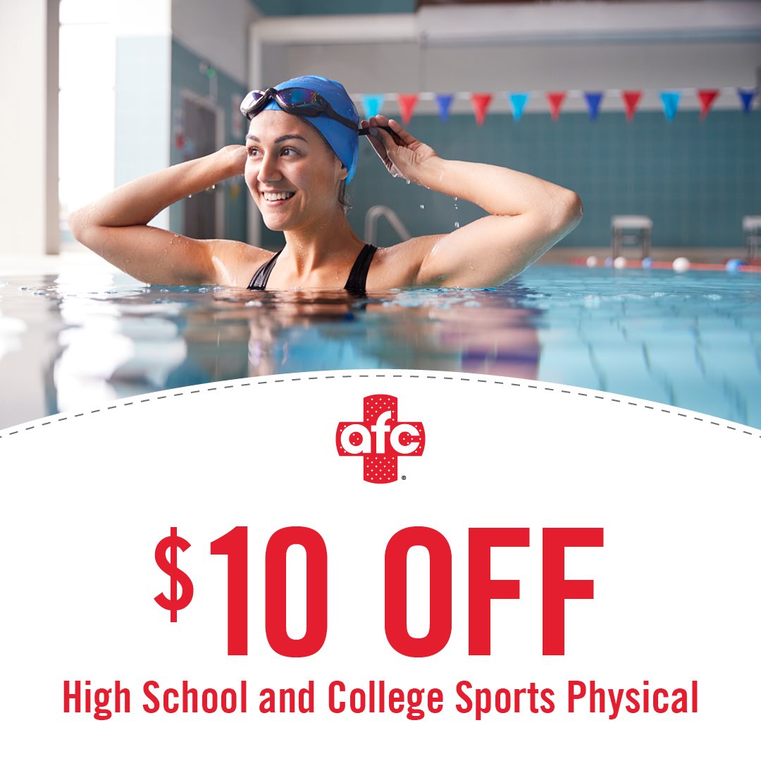 How much is a sports physical at afc urgent care? Find out the afc urgent care sports physical cost here
