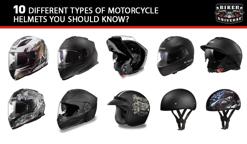Different Types of Motorcycle Helmets: Which One Is Right for You?