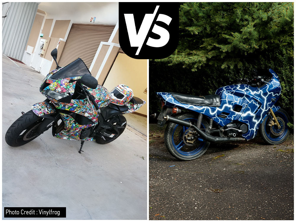 Cheap Vinyl Wrap Motorcycle: Is It Worth It? (Pros & Cons)