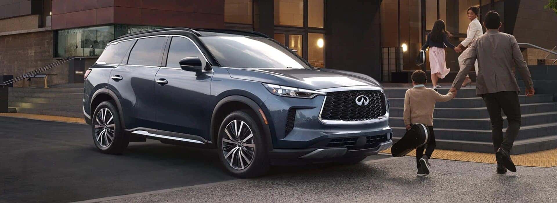 Compare: 2024 Infiniti QX60 Luxe AWD SUV vs. The Competition